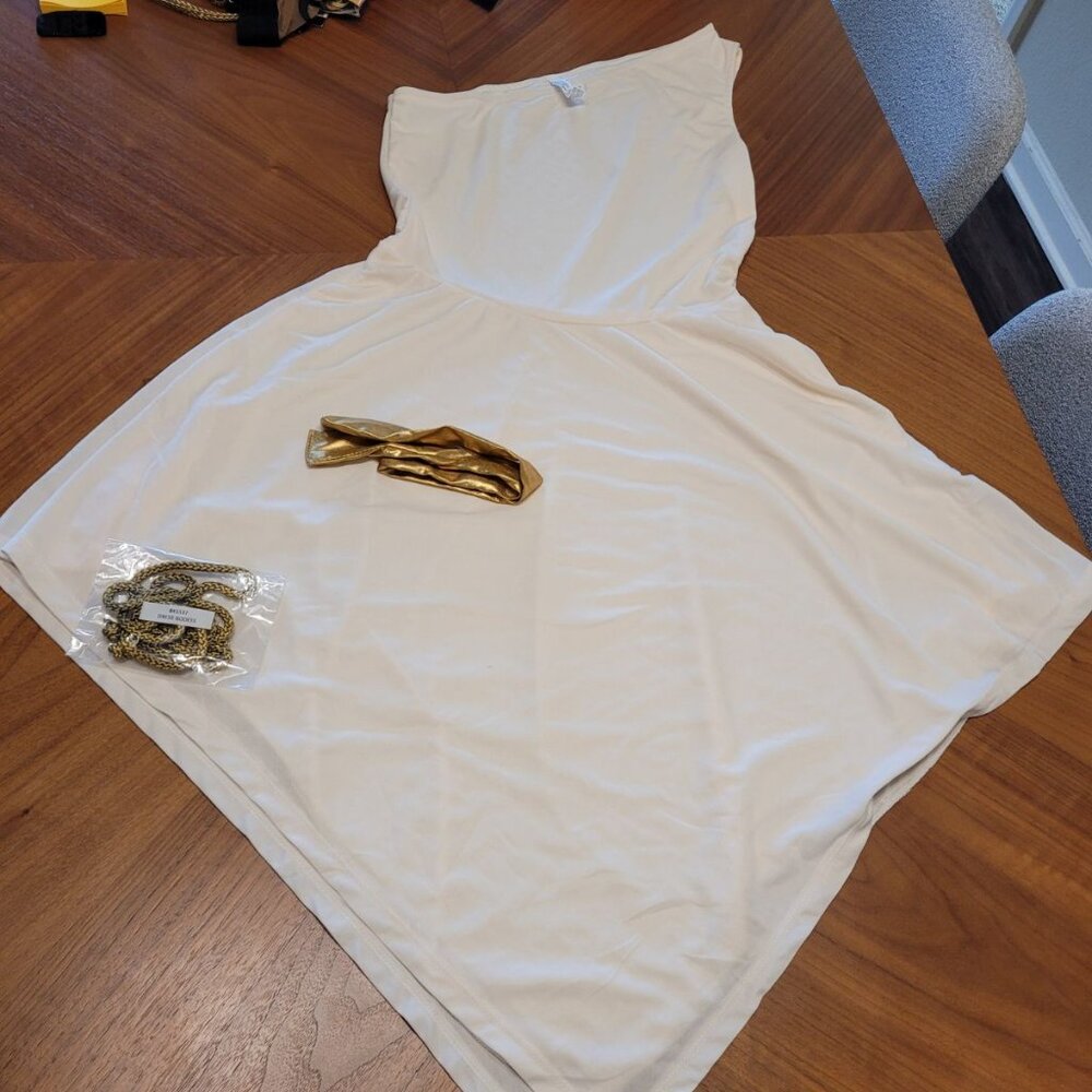 Greek Goddess Costume - Roman/Cosplay/Mythology/Angel/White Dress